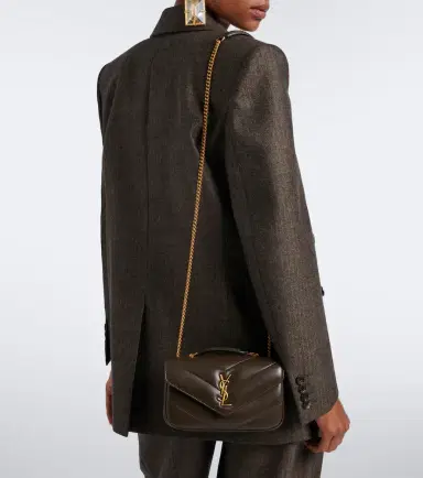 Saint Laurent Loulou Mini leather shoulder bag | Thumbnail 5