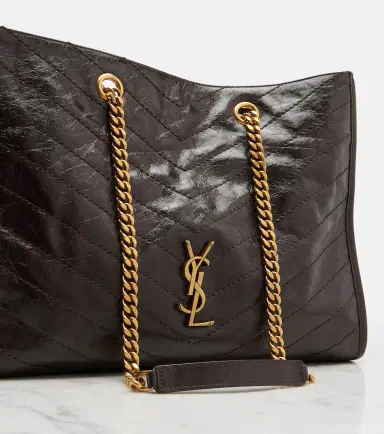 Saint Laurent Niki East West Large leather tote bag | Thumbnail 5