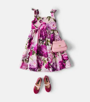 Dolce & Gabbana Kids Bow-detail patent leather ballet flats | Thumbnail 6
