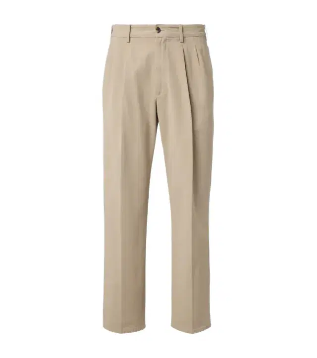 The Row Tomasino cotton twill straight pants