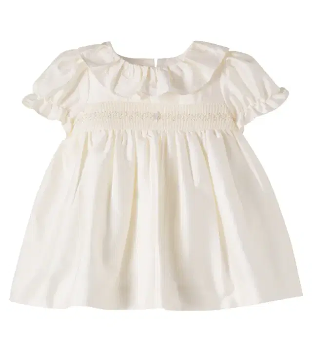 Baby embroidered taffeta dress