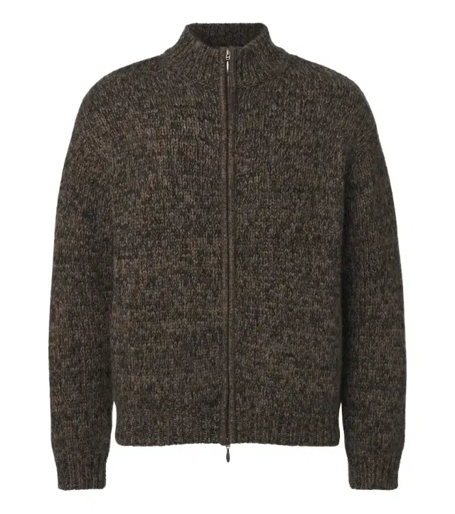 Le Kasha Lamdu cashmere zip-up cardigan