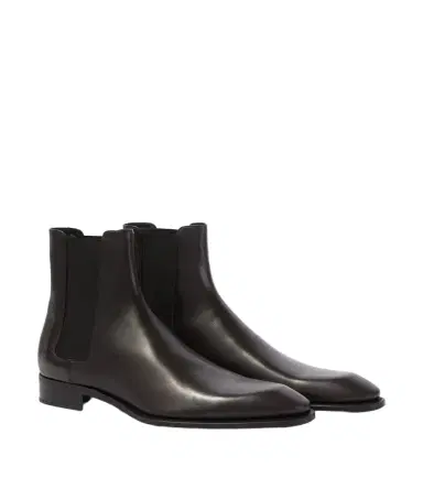 Saint Laurent Aurelien leather Chelsea boots | Thumbnail 1 Saint Laurent Aurelien leather Chelsea boots | Thumbnail 1