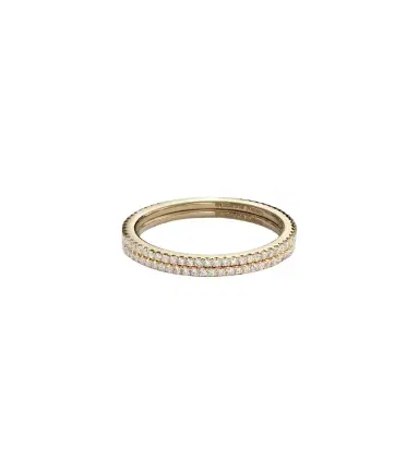 Suzanne Kalan Mini 18kt gold tech ring jackets with diamonds | Thumbnail 1
