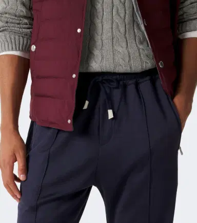 ELEVENTY Silk and cotton-blend sweatpants | Thumbnail 5 ELEVENTY Silk and cotton-blend sweatpants | Thumbnail 5