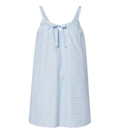 Posse Lila gingham cotton minidress | Thumbnail 1