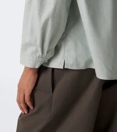 Kiko Kostadinov Evers cotton and cashmere shirt | Thumbnail 2