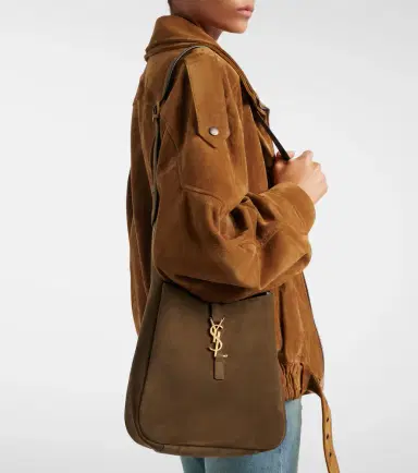 Saint Laurent Le 5 à 7 Supple Small suede shoulder bag | Thumbnail 6 Saint Laurent Le 5 à 7 Supple Small suede shoulder bag | Thumbnail 6