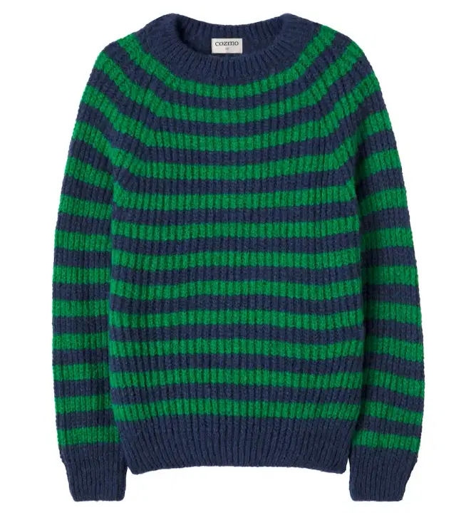 Cozmo Striped knitted sweater