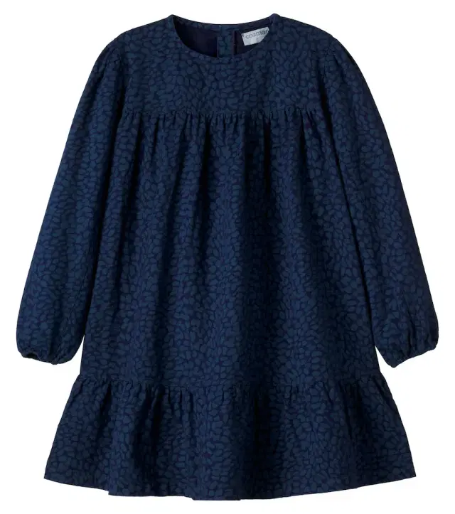 Cozmo London printed denim dress