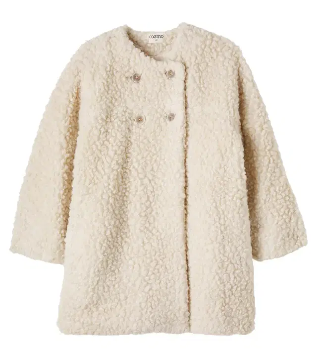 Cozmo Plush double-breasted coat