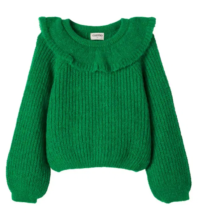 Cozmo Lua ruffled sweater