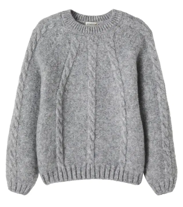 Cozmo Alba cable-knit sweater