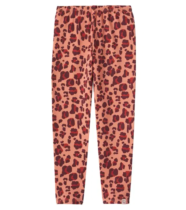 Cozmo Leopard-print cotton blend leggings