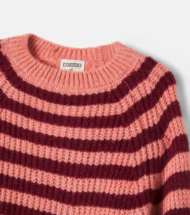 Cozmo Striped knitted sweater | Thumbnail 3