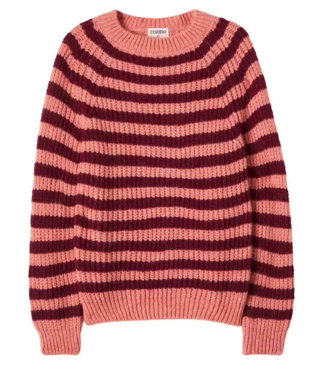 Cozmo Striped knitted sweater