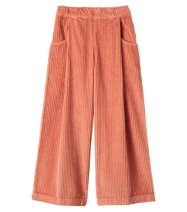 Cozmo Cotton corduroy wide-leg pants