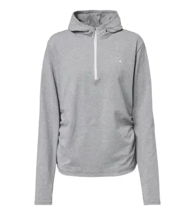 Adidas by Stella McCartney Logo jersey half-zip hoodie | Thumbnail 1 Adidas by Stella McCartney Logo jersey half-zip hoodie | Thumbnail 1