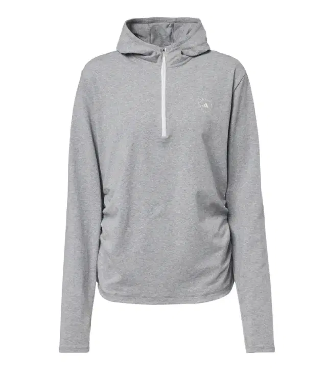 Adidas by Stella McCartney Logo jersey half-zip hoodie