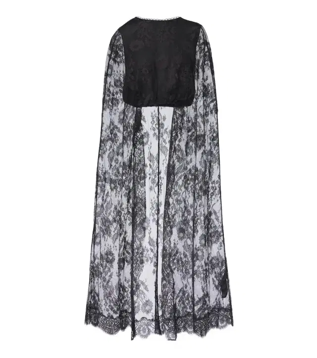 Valiant caped lace top