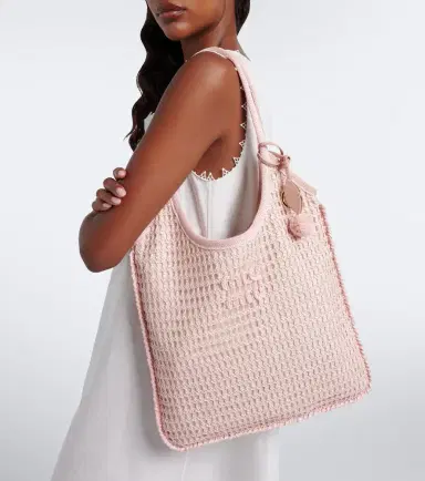 Miu Miu Ivy crochet shopper | Thumbnail 5 Miu Miu Ivy crochet shopper | Thumbnail 5