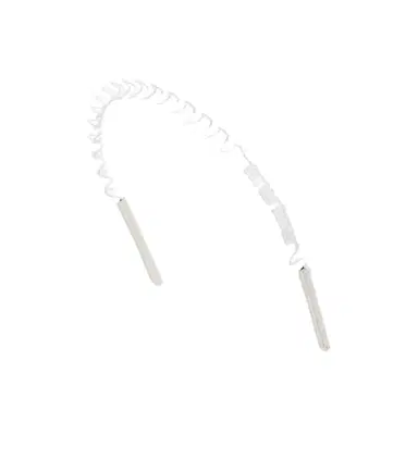 Miu Miu Logo leather-trimmed headband | Thumbnail 1