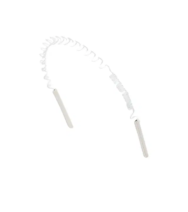 Miu Miu Logo leather-trimmed headband