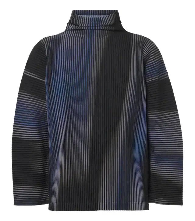 Homme Plissé Issey Miyake Homme Plissé Issey Miyake Blend of Lights pleated printed top