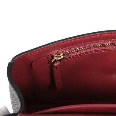 Chanel Chanel Mini "Souplissimo" Flap Bag Black Grained Calfskin Gold Hardware | Thumbnail 10
