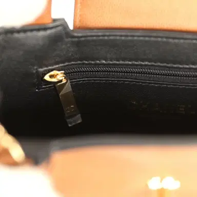 Chanel Chanel Small Kelly Shopper Camel Caviar Gold Hardware | Thumbnail 10
