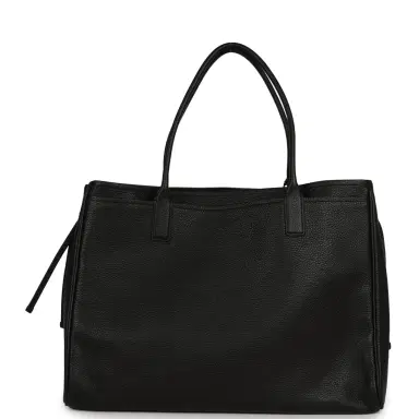 Chanel Chanel XXL "It Girl" Shopping Tote Black Calfskin Gold Hardware | Thumbnail 4