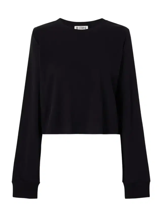 ÉTERNE Cotton And Modal-blend Jersey T-shirt