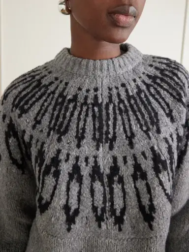 Altuzarra Coleman Intarsia-knitted Wool Sweater | Thumbnail 5 Altuzarra Coleman Intarsia-knitted Wool Sweater | Thumbnail 5