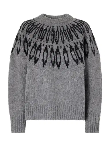 Altuzarra Coleman Intarsia-knitted Wool Sweater | Thumbnail 1 Altuzarra Coleman Intarsia-knitted Wool Sweater | Thumbnail 1