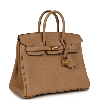 HERMÈS Hermes Birkin 25 Chai Togo Gold Hardware | Thumbnail 2 HERMÈS Hermes Birkin 25 Chai Togo Gold Hardware | Thumbnail 2