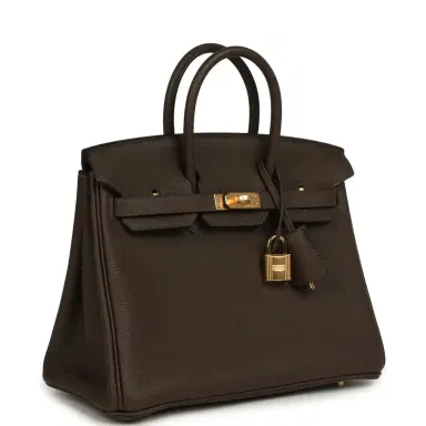 HERMÈS Hermes Birkin 25 Ecorce Togo Gold Hardware | Thumbnail 2 HERMÈS Hermes Birkin 25 Ecorce Togo Gold Hardware | Thumbnail 2