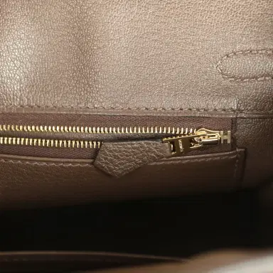 HERMÈS Hermes Birkin 25 Ecorce Togo Gold Hardware | Thumbnail 9 HERMÈS Hermes Birkin 25 Ecorce Togo Gold Hardware | Thumbnail 9
