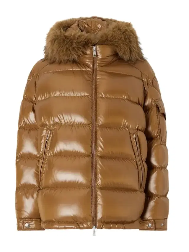 Moncler Hypolais Hooded Plush-trimmed Quilted Shell Down Jacket