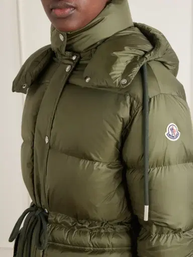 Moncler Sesie Hooded Quilted Shell Down Jacket | Thumbnail 5 Moncler Sesie Hooded Quilted Shell Down Jacket | Thumbnail 5