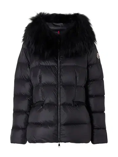 Moncler Boed Shearling-trimmed Hooded Quilted Shell Down Jacket | Thumbnail 1 Moncler Boed Shearling-trimmed Hooded Quilted Shell Down Jacket | Thumbnail 1