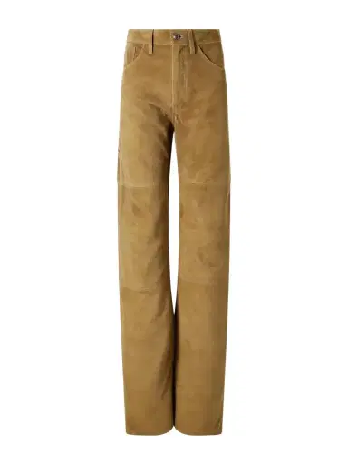 Altuzarra Mills Suede Straight-leg Pants | Thumbnail 1