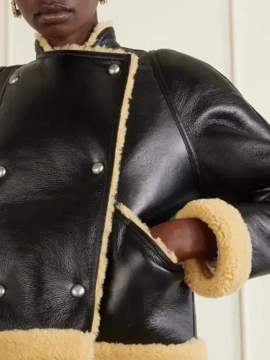 Altuzarra Kenny Shearling-trimmed Leather Coat | Thumbnail 5 Altuzarra Kenny Shearling-trimmed Leather Coat | Thumbnail 5