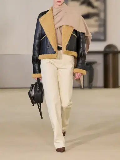 Altuzarra Kenny Shearling-trimmed Leather Coat | Thumbnail 6 Altuzarra Kenny Shearling-trimmed Leather Coat | Thumbnail 6