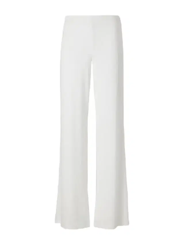 ÉTERNE Easy Lounge Ribbed-knit Jersey Wide-leg Pants