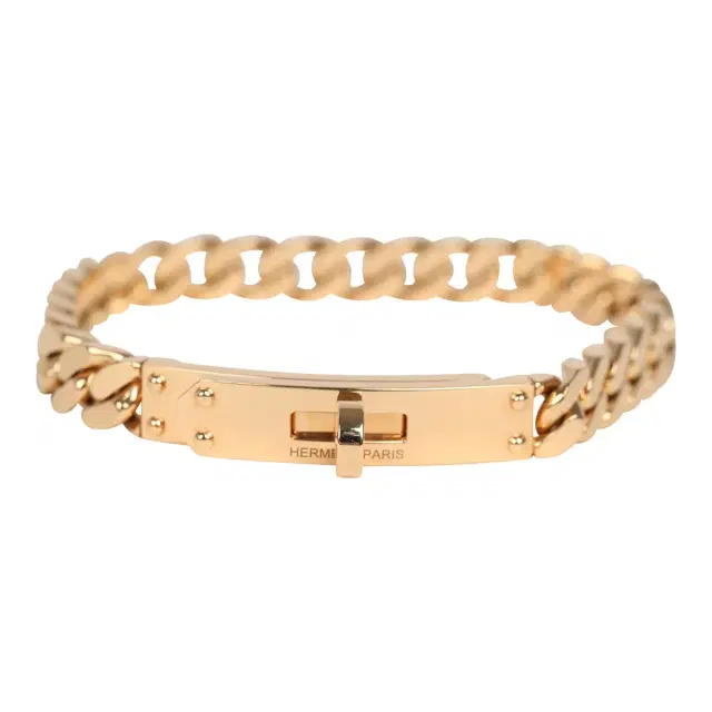 Hermes Kelly Gourmette Bracelet XS 18K