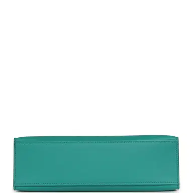 HERMÈS Hermes Kelly Pochette Vert Verone Swift Gold Hardware | Thumbnail 6 HERMÈS Hermes Kelly Pochette Vert Verone Swift Gold Hardware | Thumbnail 6