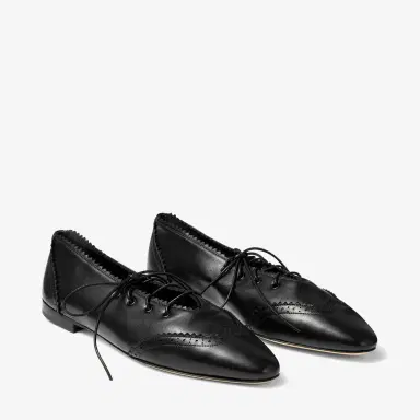 Jimmy Choo Margot Lace Up Flat | Thumbnail 4 Jimmy Choo Margot Lace Up Flat | Thumbnail 4