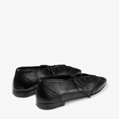 Jimmy Choo Margot Lace Up Flat | Thumbnail 7 Jimmy Choo Margot Lace Up Flat | Thumbnail 7