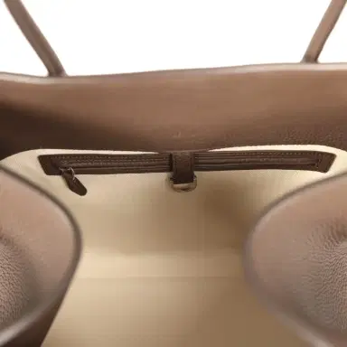 The Row The Row Soft Margaux 17 Bag Deep Brown Calfskin Silver Hardware | Thumbnail 10 The Row The Row Soft Margaux 17 Bag Deep Brown Calfskin Silver Hardware | Thumbnail 10