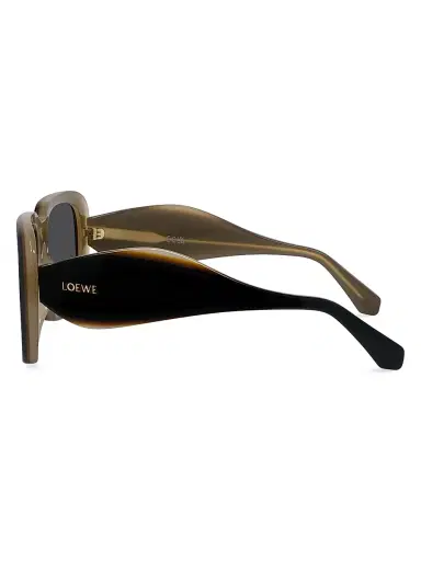 Loewe Women's Signature 53MM Square Sunglasses | Thumbnail 3